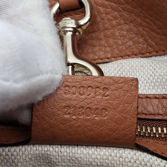 100% Authentic Gucci GG Soho on Chain Medium Shoulder Bag - Picture 14 of 16